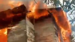 Satu Buah Rumah Terbakar di Kotabaru, Kerugian Capai Ratusan Juta