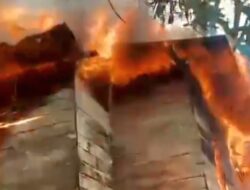 Satu Buah Rumah Terbakar di Kotabaru, Kerugian Capai Ratusan Juta