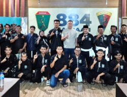Jadikan Prajurit Makin Tangguh, Danyonif TP 884/Saijaan Ajak Warga SH Terate Berkolaborasi