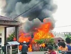 Geger, Empat Rumah Bedakan di Kotabaru Hangus Terbakar, Salah Satunya Dihuni Wartawan