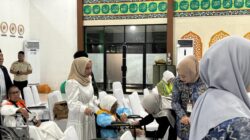 Kawal Keberangkatan Jemaah Haji Kotabaru, Ketua DPRD Hj. Suwanti: Jaga Kesehatan dan Doakan Banua