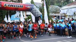 Meriah! Ratusan Peserta Fun Run Tumpah Ruah di Harjad Kotabaru ke-76
