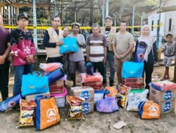 BPBD Tanah Bumbu Gerak Cepat Salurkan Bantuan untuk Korban Kebakaran di Desa Mekar Mulya