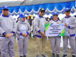 Targetkan Masuk 5 Besar, Pemkab Kotabaru Lepas Kontingen POPDA 2026 ke Banjarmasin