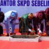 Perkuat Infrastruktur Pelayanan, Bupati Kotabaru Resmikan Groundbreaking 4 Kantor SKPD di Sebelimbingan