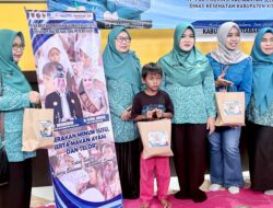 HUT ke-76 Kotabaru: TP PKK dan Dinkes Gelar Sunatan Massal Gratis bagi Puluhan Anak