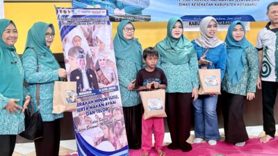 HUT ke-76 Kotabaru: TP PKK dan Dinkes Gelar Sunatan Massal Gratis bagi Puluhan Anak
