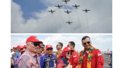 Dihadiri DPRD dan SKPD Kotabaru, Jupiter Aerobatic Team Gelar Open Base di Lanud Sjamsudin Noor