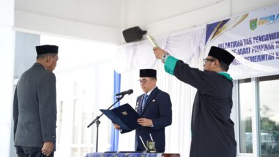 Perkuat Tata Kelola Pemerintahan, Bupati Tanah Bumbu Lantik Andi Anwar Sadat Jadi Kadis Perikanan