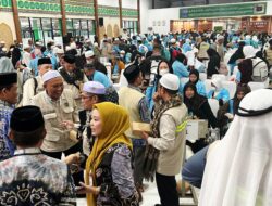 Jamaah Haji Kloter 013 BDJ Tiba di Embarkasi Banjarmasin