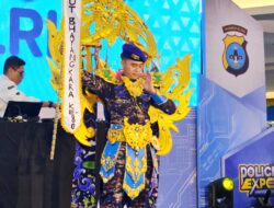 Bikin Bangga, Briptu Rasyid Bawa Polres Kotabaru Raih Juara 2 Fashion Show Polri Kreasi