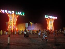 Memikat Wisatawan, Pesona Air Mancur Menari di Siringlaut Kotabaru Jadi Hiburan Akhir Pekan Favorit