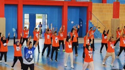 Revitalisasi Senam Sekolah, Disparpora Kotabaru Gembleng Puluhan Guru PJOK