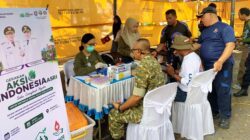 Wujudkan Gerakan Nasional Indonesia ASRI, Pemkab Kotabaru Gelar Aksi Gotong Royong & Pasar Murah