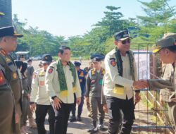Kotabaru Tuan Rumah Penyelenggaraan Apel Pasukan Kesiapsiagaan Satpol PP & Damkar se-Kalsel