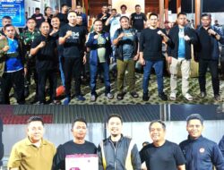 Ketua KONI Kotabaru Siapkan Lokasi Nobar Final Piala Dunia; Kapolres Baru, Danyon hingga Danlanal Turun Tangan