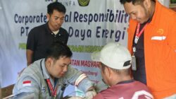 Tim Kesehatan PT SDE Layani Warga hingga ke Pedalaman Kotabaru