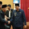Kawal Langsung Sidang Paripurna, Bupati Andi Rudi Latif Hadiri Pengesahan LPj APBD Tanah Bumbu 2025
