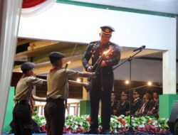 Pawai Obor dan Apel Taptu Sambut HUT ke-81 RI di Tanah Bumbu Berlangsung Khidmat