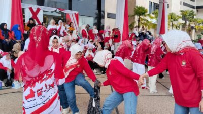 Semarakkan HUT ke-81 RI, DWP Setwan Kotabaru Unjuk Kekompakan Lewat Perlombaan
