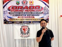 Resmi Terpilih sebagai Ketua Cabor Domino Kotabaru, Suriadi Targetkan Prestasi Nasional