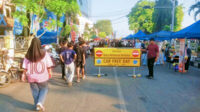 Pesona Akhir Pekan di Kotabaru, Berburu Keringat dan Kuliner di CFD Siringlaut