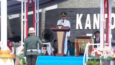 Peringatan HUT ke-81 RI di Tanah Bumbu Berlangsung Khidmat, Bupati Apresiasi Veteran dan Budayawan