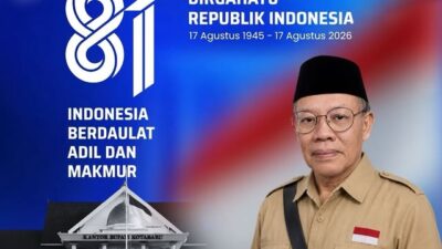 Sambut HUT ke-81 RI, Kepala Disparpora Kotabaru Ajak Masyarakat Terus Berkarya untuk Bangsa