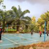 Dulu Becek Pakai Tiang Bambu, Warga Desa Madu Retno Kini Nikmati Lapangan Voli Permanen Berkat Program Bupati Tanah Bumbu