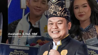 Wakil Ketua DPRD Kotabaru Apresiasi Prestasi Gemilang Pemuda Daerah di Ajang Pariwisata Kalsel 2026
