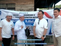 Serap Aspirasi di Desa Geronggang, Wakil Ketua DPRD Kotabaru Awaluddin Dorong Pembangunan dan Sinergi Umara-Ulama