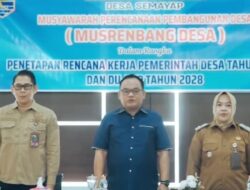 Awaluddin Hadiri Musrenbang Desa Semayap, Tekankan Pentingnya Perencanaan Pembangunan Berjenjang