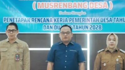Awaluddin Hadiri Musrenbang Desa Semayap, Tekankan Pentingnya Perencanaan Pembangunan Berjenjang