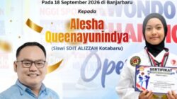 Bikin Bangga Kotabaru, Awaluddin Apresiasi Prestasi Alesha Queenayunindya Peraih Emas Taekwondo Kalsel