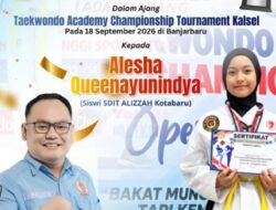 Bikin Bangga Kotabaru, Awaluddin Apresiasi Prestasi Alesha Queenayunindya Peraih Emas Taekwondo Kalsel