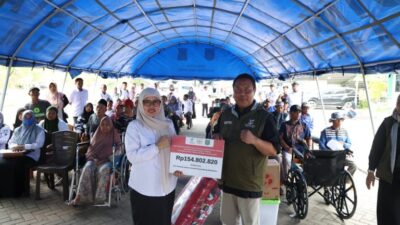 Pemkab Tanah Bumbu Gandeng Kemensos Salurkan Bantuan ATENSI Senilai Rp154 Juta untuk Penyandang Disabilitas