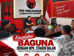 Perkuat Tanggap Bencana, BAGUNA PDIP Kotabaru dan BPK Stagen Gelar Konsolidasi