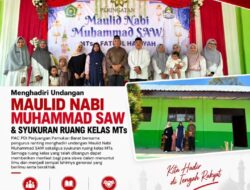 Hadiri Peringatan Maulid Nabi, PAC PDIP Pamukan Barat Silaturahmi dan Tinjau Ruang Kelas MTs