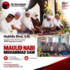 Hadiri Peringatan Maulid Nabi di Kelumpang Barat, Mukhlis Rivai Ajak Warga Teladani Akhlak Rasulullah