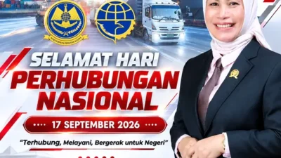 Ketua DPRD Kotabar Sampaikan Selamat Hari Perhubungan Nasional 2026: “Terhubung, Melayani, Bergerak untuk Negeri”