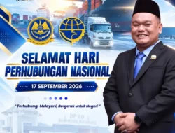 Wakil Ketua DPRD Awaluddin Ajak Sinergi Wujudkan Konektivitas di Hari Perhubungan Nasional