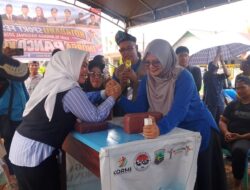 Lestarikan Olahraga Tradisional, KORMI Kotabaru Gelar Festival Olahraga Masyarakat di Pulau Laut Timur